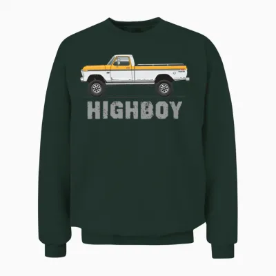 Highboy Chrome Yellow Unisex Sweatshirt - Forest