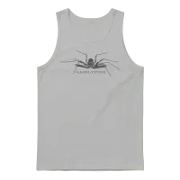 Arachnid Whispers - Amblypygi Unisex Tank Top - Ash – 1