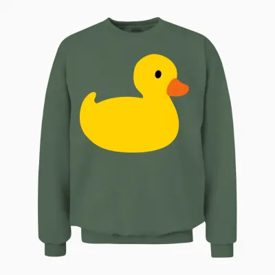 Rubber Duck Unisex Sweatshirt - Military Green