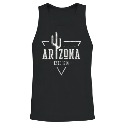 Arizona Vintage Series Unisex Tank Top - Black