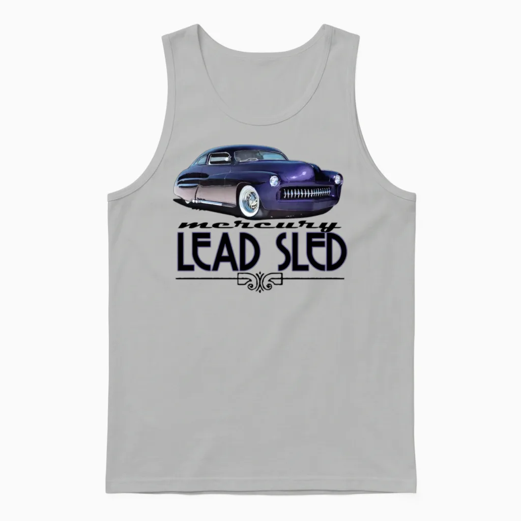 Mercury Lead Sled Unisex Tank Top in Ash