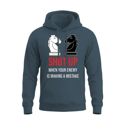 Funny Chess Unisex Hoodie - Dark Heather