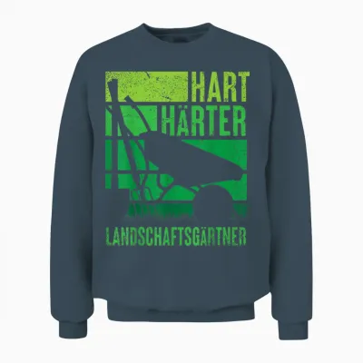 Hart Hardter Landscape Gardener Gardening and Landscaper T-Shirt, Black Unisex Sweatshirt - Dark Heather