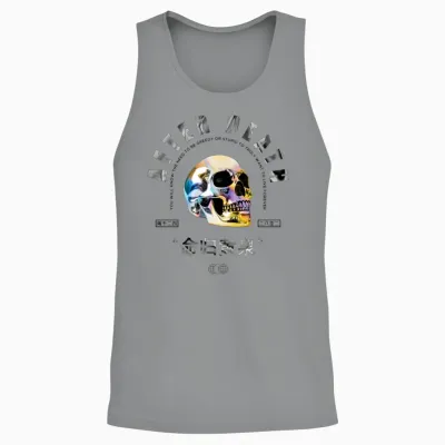 After Death Modern Streetwear Unisex Tank Top - Sport Grey
