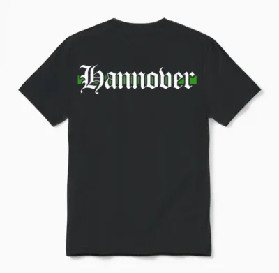 Hannover Geschenk Herren Damen Hannoveraner Hooligan Ultras Unisex T-Shirt - Black