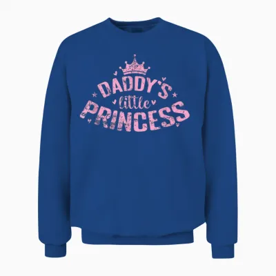 Papas Kleine Prinzessin Märchenmomente Unisex Sweatshirt - Royal