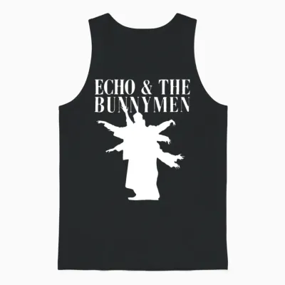 Echo and the Bunny Men Unisex Tank Top - Black
