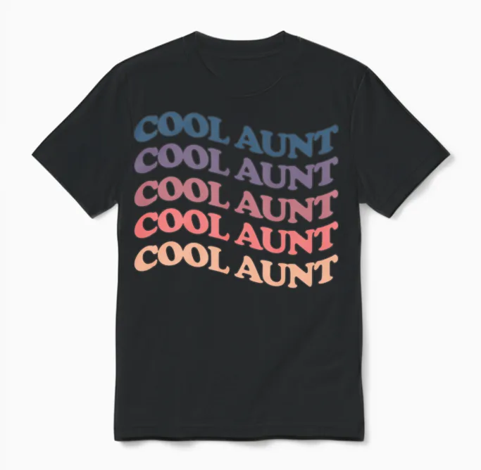 A Retro Rainbow for as and Aie Unisex T-Shirt - Black