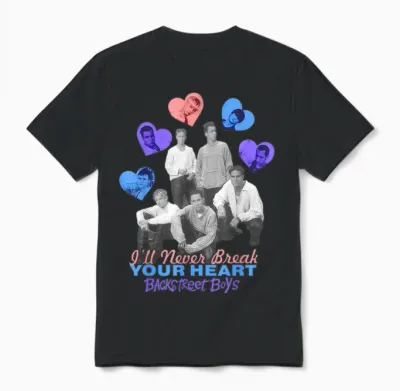 Backstreet Boys I'll Never Break Your Heart Unisex T-Shirt - Black