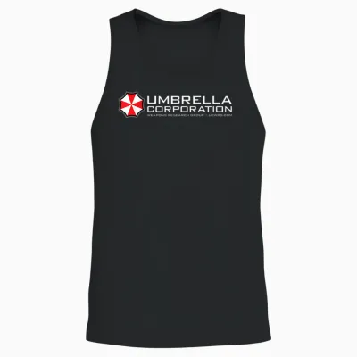 Umbrella Corporation Logo Unisex Tank Top - Black