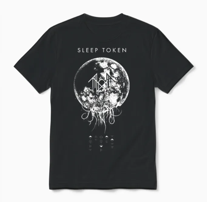 Sleep Token Cover Art Unisex T-Shirt in Black