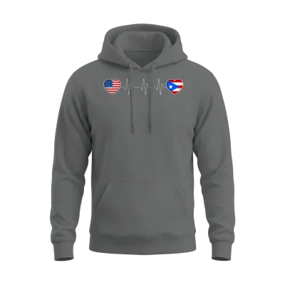 Puerto Rico Unisex Hoodie - Graphite Heather