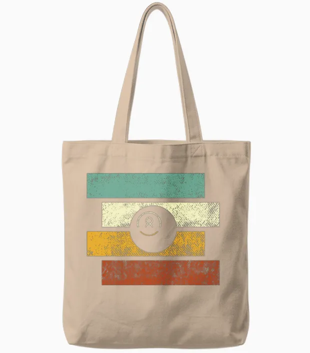 Billiards Retro Tote Bags in Natural