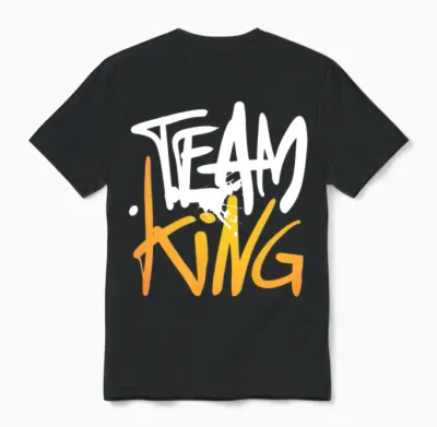 Team King ! Only One Place Unisex T-Shirt - Black