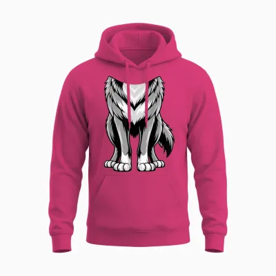 Wolf Shirt Adult Men Women Children Werewolf Costume Unisex Hoodie - Heliconia