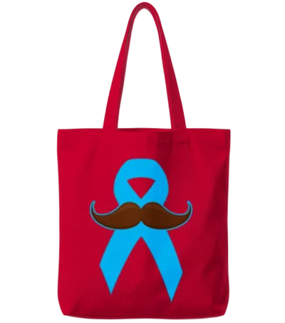 Prostate Cancer Warrior Prostate Cancer Awareness Tote Bags - Red