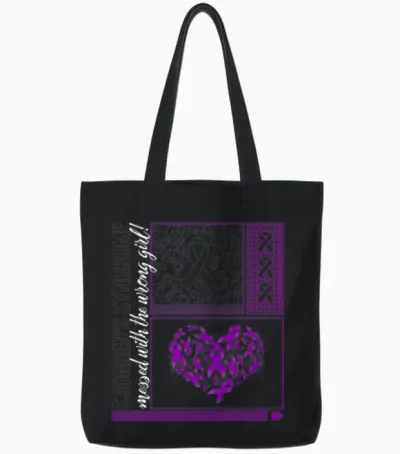 Sjögren's Syndrome Awareness Shirt, Sjogren's Tote Bags - Black