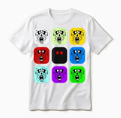 Zombie Rush Zombies Unisex T-Shirt - White
