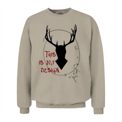 Hannibal - This Is My Des Unisex Sweatshirt - Sand