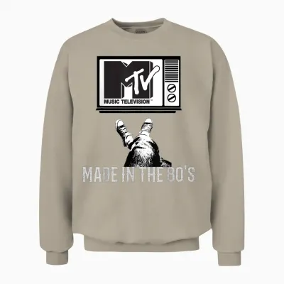 Mtv Made in the 80's Vintage Shirt for Mtv Fans Men Women Unisex Sweatshirt - Sand