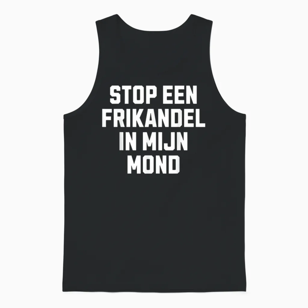 Niederländischer Königstag Funny Dutch Kings Day King's Day Unisex Tank Top in Black