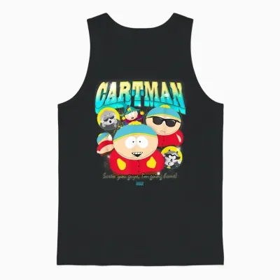 South Park - Cartman Unisex Tank Top - Black