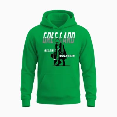 Greg Gard Silent Assassin Unisex Hoodie - Irish Green