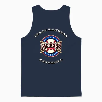 Texas-Rangers Baseball Unisex Tank Top - Navy