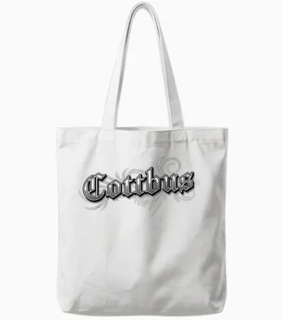 Cottbus Ostdeutschland Vintage Tote Bags - White