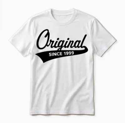 Original Since 1999 (year of Birth, Birthday / B) Unisex T-Shirt - White