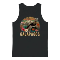Galapagos Islands, Ecuador Galapagos Unisex Tank Top - Black – 1