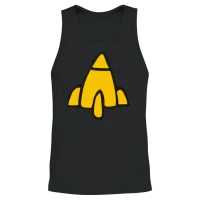 Rocket Power – Regina Unisex Tank Top - Black – 2