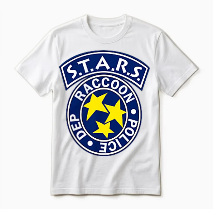 Resident Evil S.t.a.r.s. Unisex T-Shirt in White