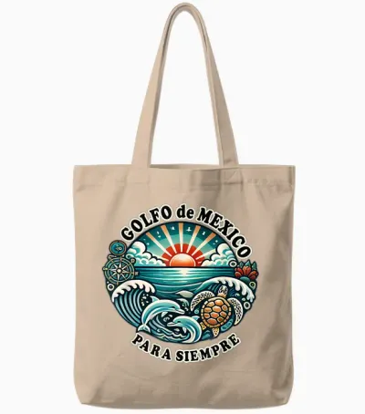 Golfo De México Para Siempre Mantén El Nombre Tote Bags - Natural