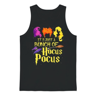 It S Just a Bunch of Hocus Pocus Unisex Tank Top - Black