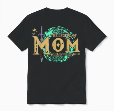 Die Legende Von Mama Children of the Wild Mother's Day Unisex T-Shirt - Black