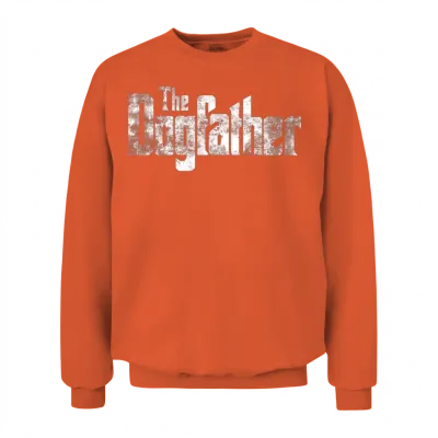 Dog Father Unisex Sweatshirt - Orange