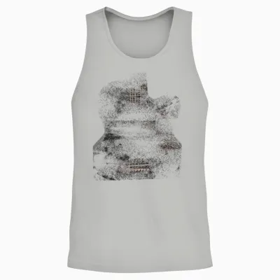 Western Akustik Gitarre I Akustische Gitarre Unisex Tank Top - Ash