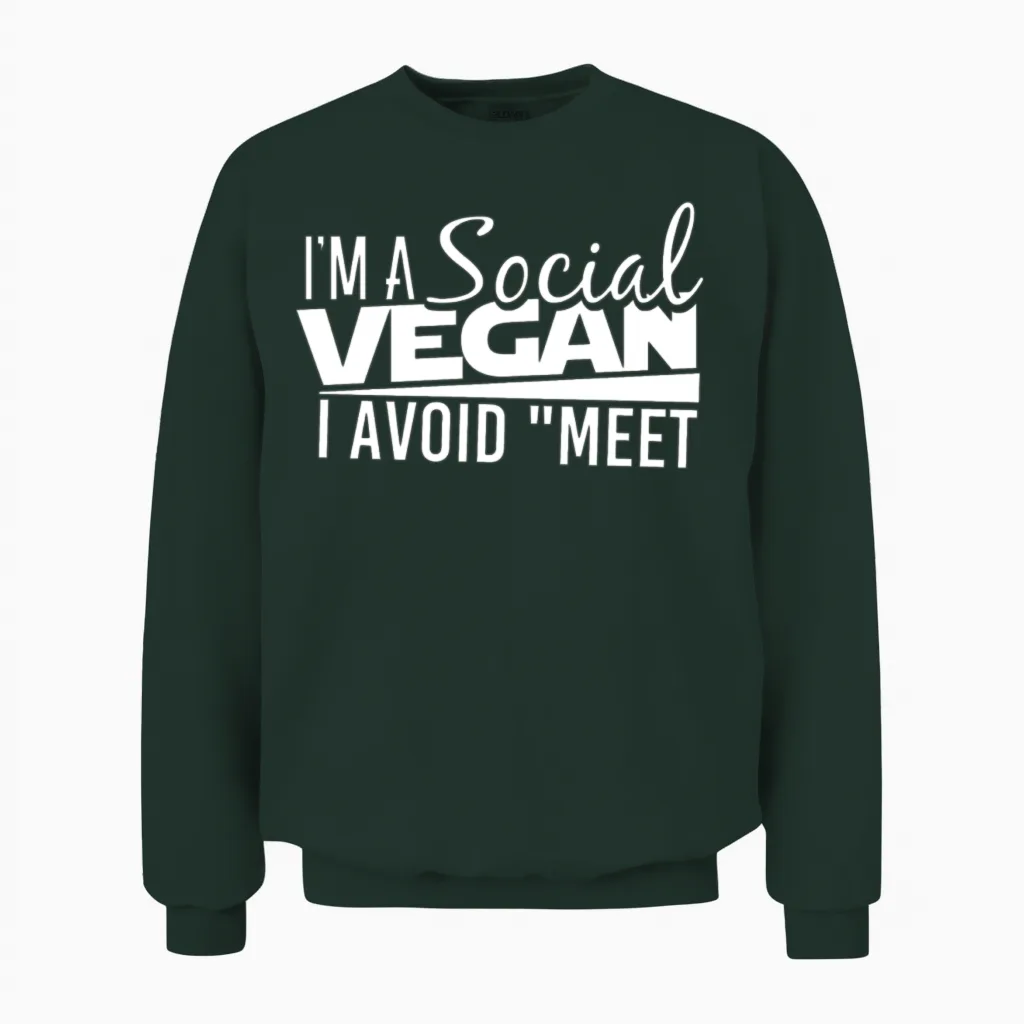 Funny - Sarcasm - Gift - Sarcastic - Cool - Slogan Unisex Sweatshirt in Forest