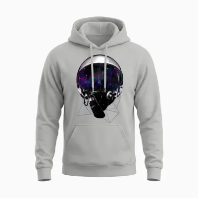 Pilot Unisex Hoodie - Ash