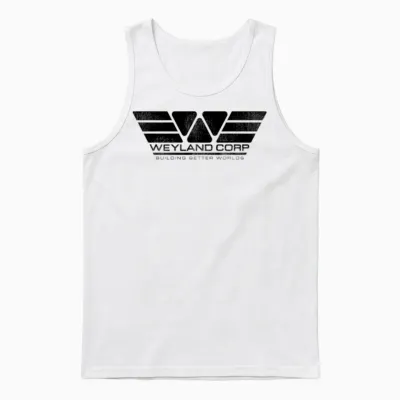 Weyland Corp Unisex Tank Top - White