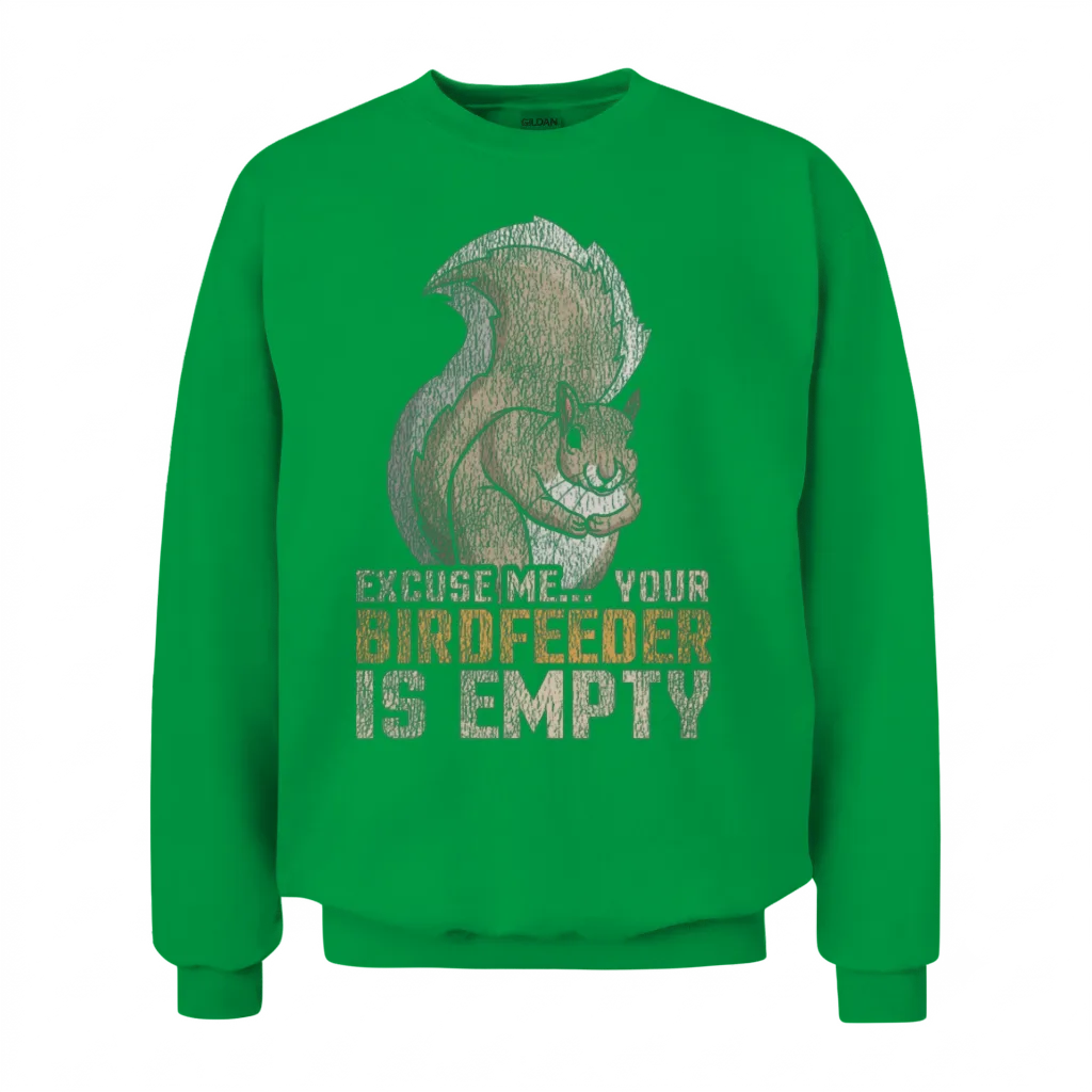 Squirrel Forest Animal Unisex Sweatshirt - Irish Green