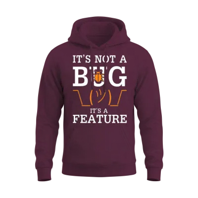 Funny Programmer Coder Software Engineer Funny Unisex Hoodie - Maroon