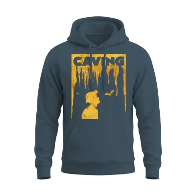 Caving Unisex Hoodie - Dark Heather