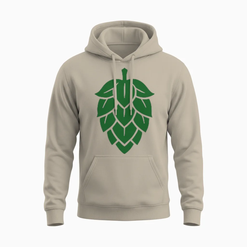 Lecker Bierchen Club Unisex Hoodie in Sand