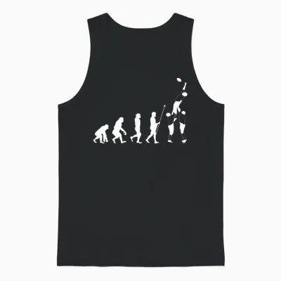 Evolution Rugby Player – Xv De France Rugby Gift T-Shirt, Black Unisex Tank Top - Black