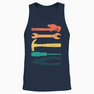 Machinist Cnc Machine Operator Funny Cnc Machinist Unisex Tank Top - Navy