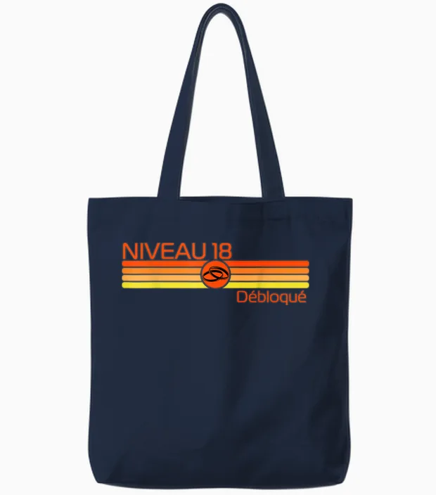 Cadeau 18 Ans De Mariage – Noces De Turquoise Tote Bags in Navy