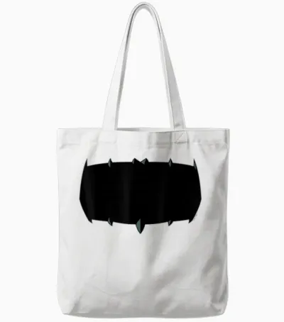 Batman Absolute Logo Tote Bags - White