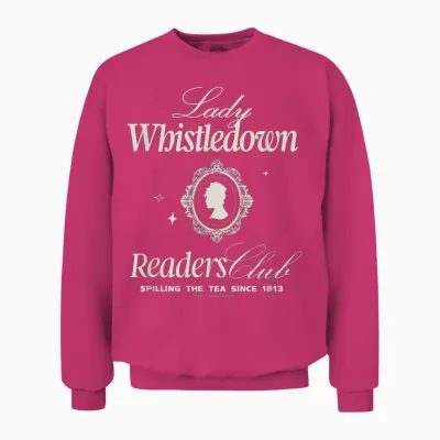 Bridgerton Lady Whistledown Readers Club Officially Licensed Unisex Sweatshirt - Heliconia